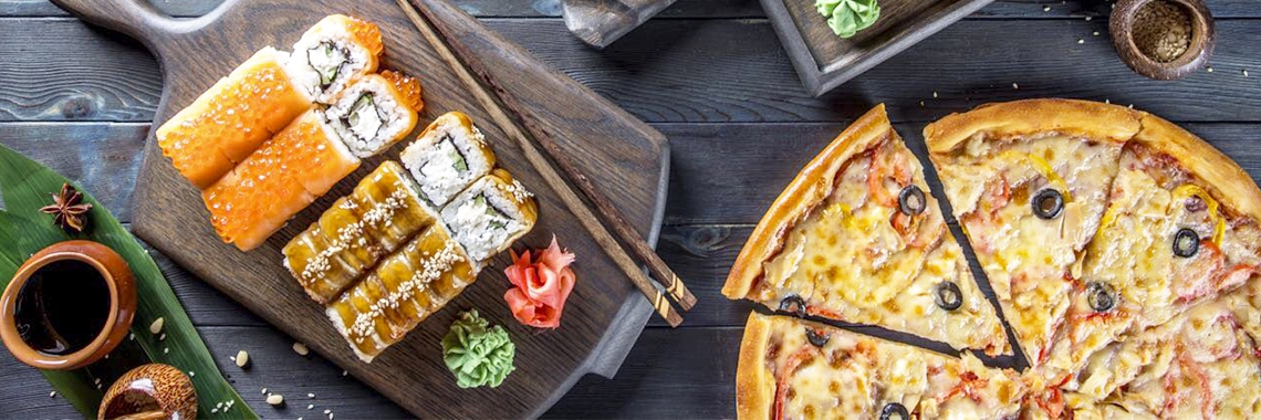 Delicious Pizza, Donut, Burrito Sushi: Which is Your Favorite?