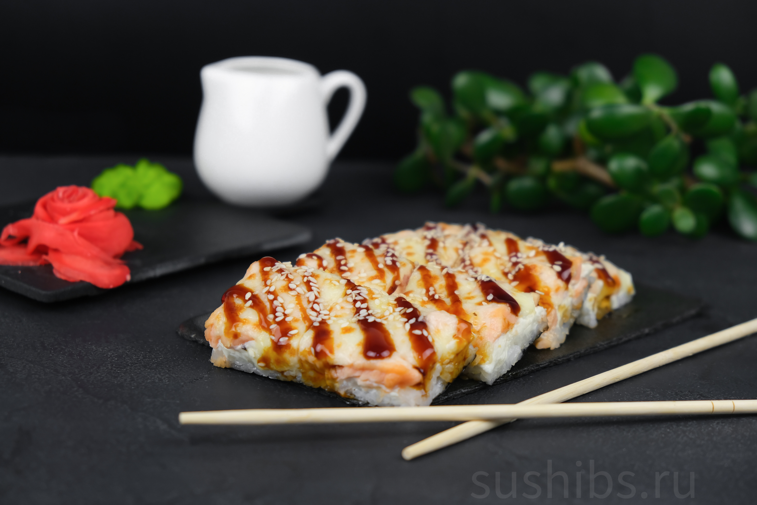 Суши запеченный лосось калорийность фото 25